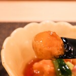 難波 すし麗 - トロトロの南京まんじゅう