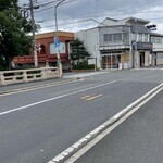 南天飯店 - 天神橋北詰から店舗を望む