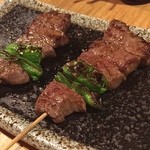 肉酒場炭喜 - ランプ串‼️
            
            やっぱり赤身