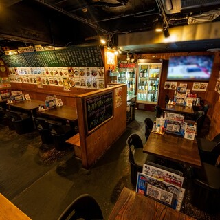 【60型の大型モニター3台設置】スポーツバー感覚の居酒屋♪
