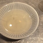 麺や くろえもん - 割りスープは、宍道湖しじみ＆あごの出汁