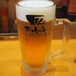まんしゅう - 生ビール