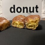 I'm donut ? 中目黒店 - 生フレンチクルーラー(断面)