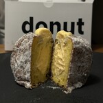 I'm donut ? - カスタード(断面)