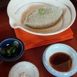 秋谷亭あらき - 粗挽き蕎麦がき