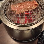 正泰苑 新橋店 - さっと炙るだけ   