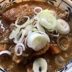 もつ煮 カド屋 - 薬味On the カレー味
