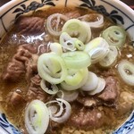 もつ煮 カド屋 - 薬味On the もつ煮