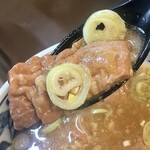 もつ煮 カド屋 - プルプルです