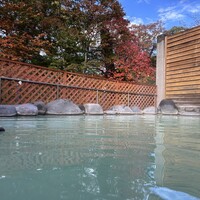 中禅寺金谷ホテル - 白濁した露天風呂