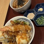 天ぷらと手延べそうめん あさやま - 