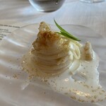 サーラ アマービレ - ホタテとマスカルポーネのカッペリーニ