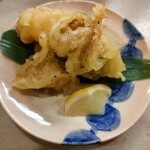 たち呑み しゃーぷ - あん肝の天ぷら