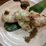 たち呑み しゃーぷ - うなぎ肝の天ぷら