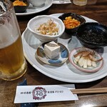 菜酒家FU-KU - 沖縄前菜5種盛り
(島らっきょう/スクガラス豆腐/人参しりしり/もずく酢/ミミガー)