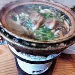 千寿 竹やぶ - 蕎麦がき鴨鍋