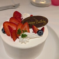 ザ･グリル - 予約したバースデーケーキ