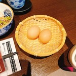 和穣苑 - 烏骨鶏の卵（別注）