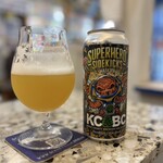 BEN'S SLOP SHOP - ◯Superhero sidekicks／USAのKCBC(Kings  Country Brewers  Collective）¥1,320
／ABV6.9％のHAZY IPA