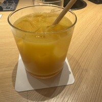 すき焼 しゃぶしゃぶつかだ KITTE大阪店 - オレンジジュース