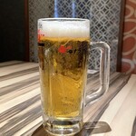 焼肉セナラ - 生ビール 中