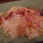 ケララの風II - ミールス全部混ぜ。カラフルです