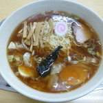 大勝軒 - '14/11/10 マイベスト～玉子入りワンタン麺（972円）