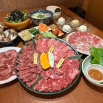 下町の焼肉屋 深川 壱番亭 - 【忘新年会限定】和牛宴会コース