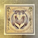 麺や くろえもん - 謎のステッカー(ᐡ•͈ ·̫ •͈ᐡ )麺やくろえもんシール。夜限定メニューを注文する場合に必要。一度購入すれば繰り返し使えます。お財布に常に入れておきましょう笑