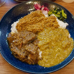 カレースイセイ 稲田堤店 - カレー3種合いがけ