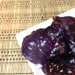 ル・パティシエ ヨコヤマ - 2014年9月：ブドウのゼリー(\300)…ゼリーの中にも葡萄が大きい粒で入っていました♪