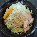 油そば 日本油党 リバーサイド千秋店 - ブラックジャンク油そば