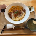 農家Cafe Grass - ふんわり玉子のやさしいカツ丼