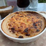 カフェ ポアロ - 一皿に2種類のドリア分かりづらいが左がエビ、右はカレー