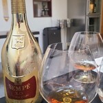 日本料理 TOBIUME - お酒⑯サンペ・アルマニャックXO ゴールド(ブランデー、フランス)
