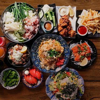 コースは2H飲み放題付で3,500円～！各種ご宴会に是非◎