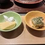 かつひろ - フルフルマンゴー(左)と抹茶ティラミス(右)