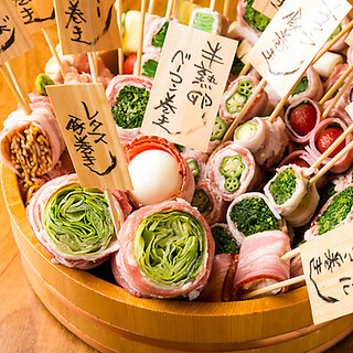 【本店推薦】蔬菜串燒每串418日圓起◎