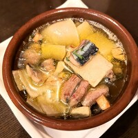 秋刀魚と大根のアヒージョ