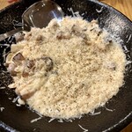 iitoki - 自家製ベーコンとキノコのチーズリゾット1580円税込
