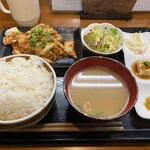 ゆーみー食堂 - 豚キムチ定食