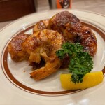 CRAFT BEER HALL MOJIKO - ガーリックシュリンプ 990円