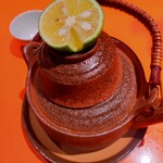 上野藪そば - 松茸の土瓶蒸し