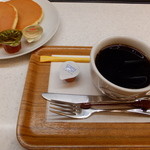 CAFFE Appassionato - パンケーキセット（プレーン）、モーニングパッション