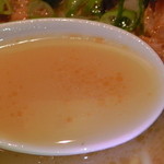 熊本ラーメン ひごもんず - スープです