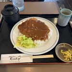 Coffee House Rocky - ビーフカツメシ1100円