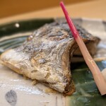 すしや万采 - 鰆のかま塩焼き