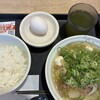 松屋 - 生卵付き。嬉しいです。