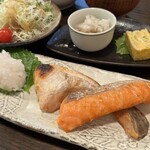 きっちん福 - 焼魚定食（鮭）