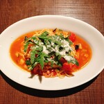 トレタテキッチン - トマトスープパスタ